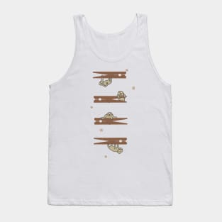 Sloths on Clothespins Tank Top